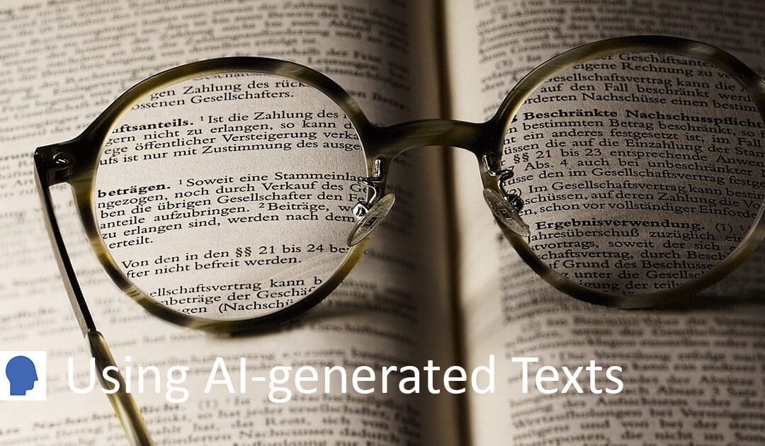 Best tools to use when using AI to generate texts