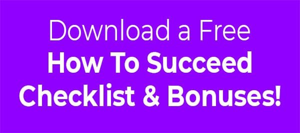 How to succeed online Free Checklist