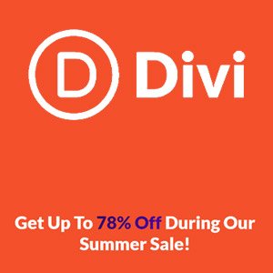 Divi Summer Sale