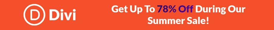 Divi Summer Sale