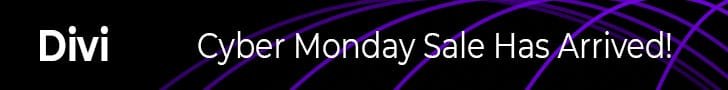 Divi Cyber Monday