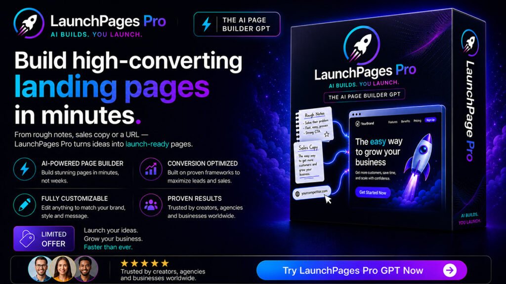 LaunchPages Pro - Bonus with WP Sync