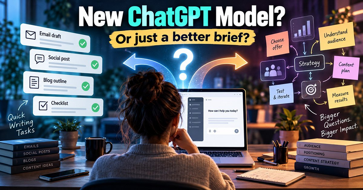 Do You Really Need a New ChatGPT Model to Write Better Content?